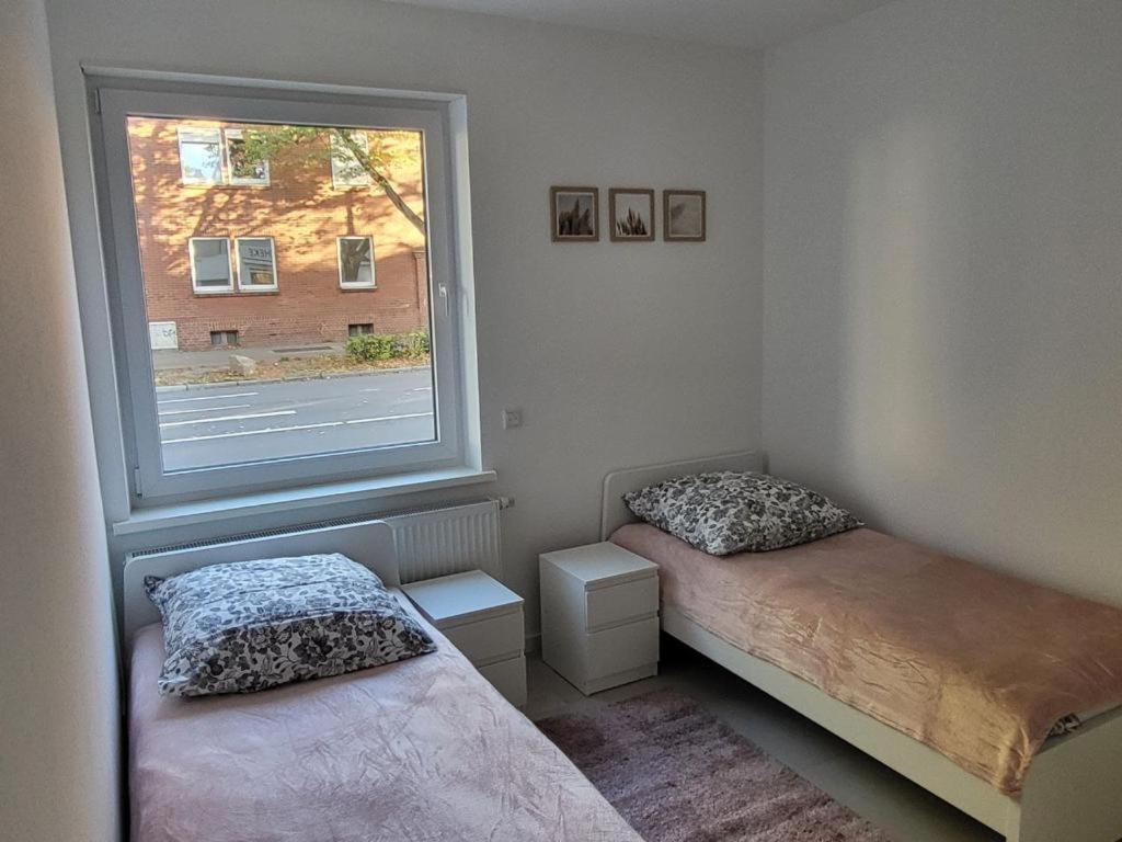 Monteurzimmer Mit Zwei Einzelnen Betten In Einer 3Zi Wohnung Mit Kuche Und Bad Osnabrück Zewnętrze zdjęcie