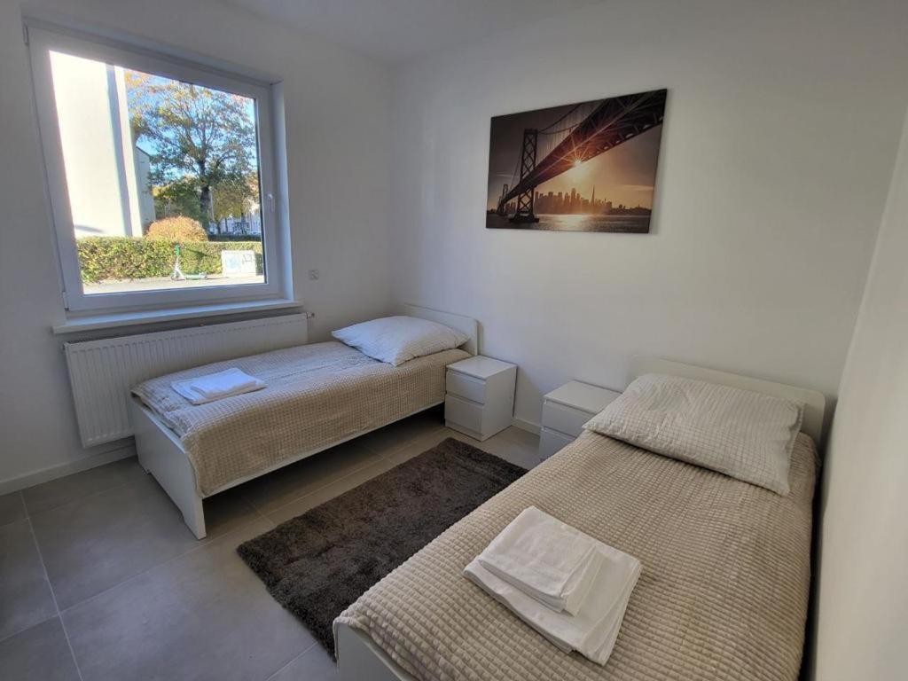 Monteurzimmer Mit Zwei Einzelnen Betten In Einer 3Zi Wohnung Mit Kuche Und Bad Osnabrück Zewnętrze zdjęcie