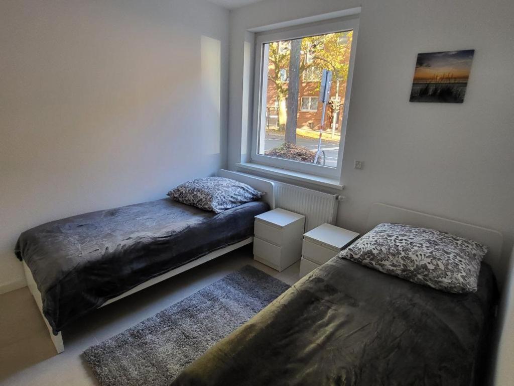 Monteurzimmer Mit Zwei Einzelnen Betten In Einer 3Zi Wohnung Mit Kuche Und Bad Osnabrück Zewnętrze zdjęcie